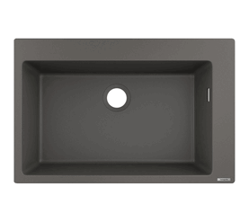 Кухонная мойка hansgrohe s510-f660 43313290 искусственный камень в Алматы фото № 1