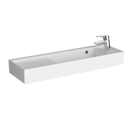 раковина подвесная vitra archiplan 7407b003-0029 90x28 в Алматы фото № 1