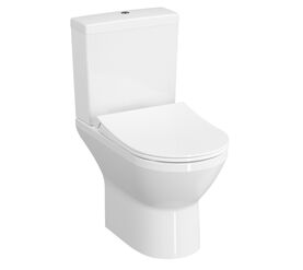 унитаз напольный vitra integra round 9833b003-7206 безободковый в Алматы фото № 1