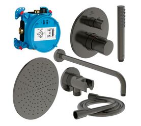 Душевая система 7в1 ideal standard ceratherm t100 a7573a5 с термостатом в Алматы фото № 1