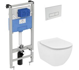 унитаз с инсталляцией 4в1 ideal standard tesi t007901 r020467 m2 r0121aa в Алматы фото № 1