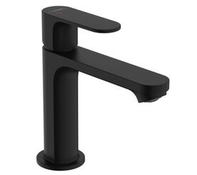 смеситель для раковины hansgrohe rebris s 72519670 черный в Алматы фото № 1