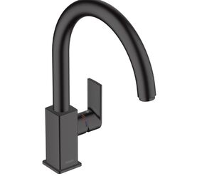 смеситель для кухни hansgrohe vernis shape 71871670 черный матовый в Алматы фото № 1