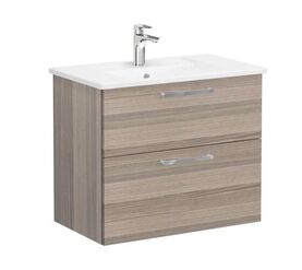 тумба с раковиной 80см vitra root flat 68288, кордоба дуб в Алматы фото № 1