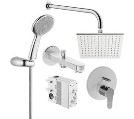 Встраиваемая душевая система vitra win s a49283exp хром в Алматы фото № 1