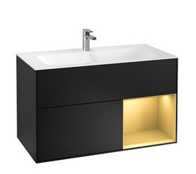 тумба с раковиной 100см villeroy&boch finion g040hfpd+4164a2r1 в Алматы фото № 1