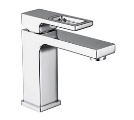 смеситель для раковины hans h11.1001, хром в Алматы фото № 1