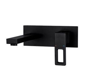 смеситель для раковины hans h11.1203, черный в Алматы фото № 1