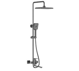 Душевая система hans h12.5305, оружейная сталь в Алматы фото № 1