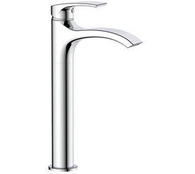 Высокий смеситель для раковины hans h13.1301, хром в Алматы фото № 1