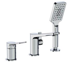 смеситель на борт ванны hans h14.3501 хром в Алматы фото № 1