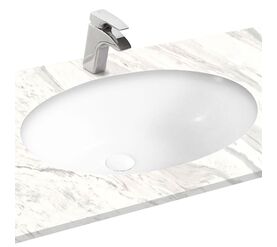 раковина под столешницу hans hs-6029 60x44 см, белый в Алматы фото № 1