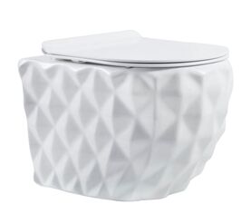 унитаз подвесной hans vz-5626, белый в Алматы фото № 1