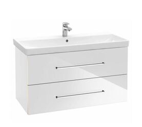 тумба с раковиной 100см villeroy&boch avento a89200b4+4156a501 в Алматы фото № 1