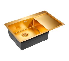 Кухонная мойка paulmark atlan l pm 217851-bgl в Алматы фото № 1