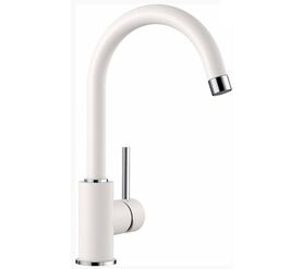 смеситель для кухни blanco mida 519418, белый в Алматы фото № 1