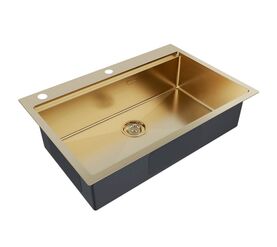 Кухонная мойка paulmark vast-pro pm 707551-bg в Алматы фото № 1