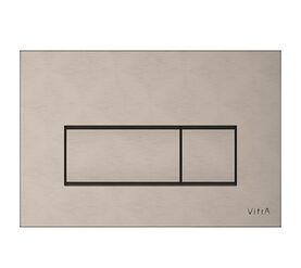 Клавиша смыва vitra root square 740-2395 никель в Алматы фото № 1