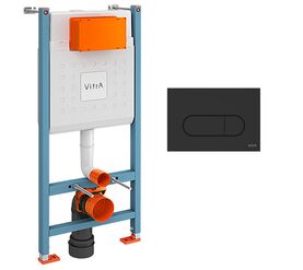 Инсталляция для унитаза 3в1 vitra v-fix core 800-1874 с клавишей root r 740-2211 в Алматы фото № 1