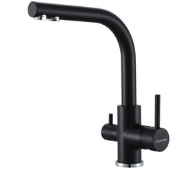 смеситель для кухни paulmark essen es213011-401tb, антрацит в Алматы фото № 1