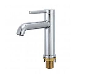 смеситель для раковины hans h15.1001 хром в Алматы фото № 1