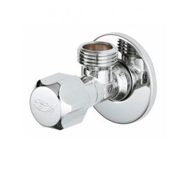 Вентиль угловой grohe 22016000, 1/2x1/2 для подключения смесителей, хром в Алматы фото № 1