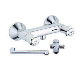 смеситель для ванны grohe avina 2601100k, хром в Алматы фото № 1