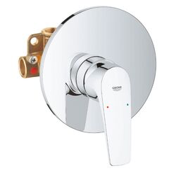 Встраиваемый смеситель для душа grohe bauflow 29112000 с механизмом, хром в Алматы фото № 1