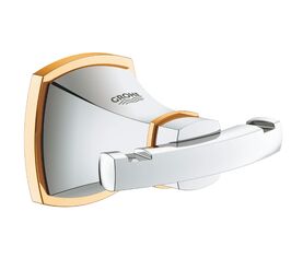 Крючок для банного халата grohe grandera 40631ig0, хром/золото в Алматы фото № 1