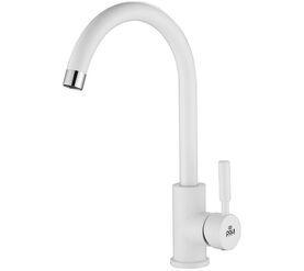 смеситель для кухни paulmark holstein ho212063-431, белый матовый в Алматы фото № 1