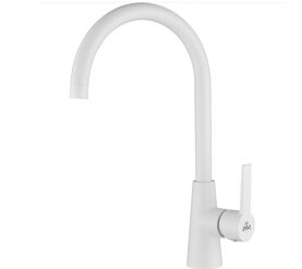 смеситель для кухни paulmark holstein ho212065-431, белый матовый в Алматы фото № 1
