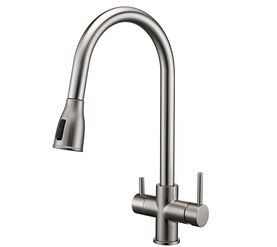 смеситель для кухни paulmark lange la214212-ni, никель в Алматы фото № 1