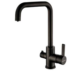 смеситель для кухни paulmark logas lo213021-gm, вороненая сталь в Алматы фото № 1