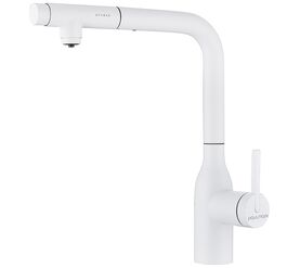 смеситель для кухни paulmark viper vi213105-431, белый матовый в Алматы фото № 1
