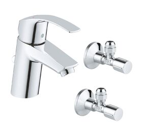 смеситель для раковины grohe eurosmart 23588000, хром в Алматы фото № 1