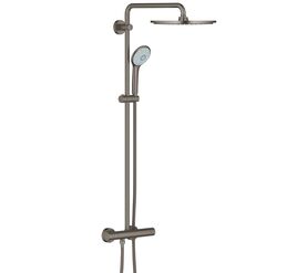 Душевая система с термостатом grohe euphoria xxl 310 26075al0, тёмный графит в Алматы фото № 1