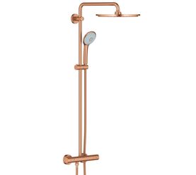 Душевая система с термостатом grohe euphoria xxl 310 26075dl0, теплый закат матовый в Алматы фото № 1