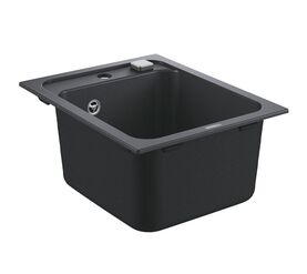 Кухонная мойка grohe  k700 31650ap0, черныйгранит в Алматы фото № 1