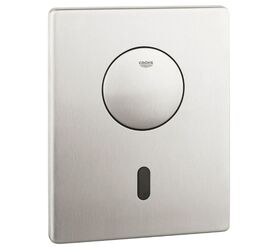 Панель смыва для унитаза grohe tectron skate 37419sd0, сенсорная, хром в Алматы фото № 1