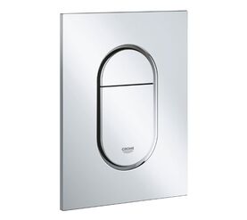 Панель смыва grohe arena cosmopolitan 37624000, размер s, хром в Алматы фото № 1