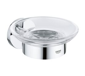 Мыльница grohe essentials 40444001 с держателем, хром в Алматы фото № 1