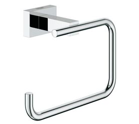 Держатель для туалетной бумаги grohe essentials cube 40507001, без крышки, хром в Алматы фото № 1