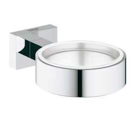 Держатель grohe essentials cube 40508001 для стакана, мыльницы, дозатора жидкого мыла, хром в Алматы фото № 1