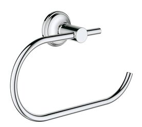 Держатель туалетной бумаги grohe essentials authentic 40657000 без крышки, хром в Алматы фото № 1