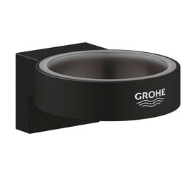 Держатель grohe selection 41217kf0 стакана, дозатора жидкого мыла, черный в Алматы фото № 1