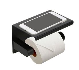 Бумагодержатель hans h70.2803 черный в Алматы фото № 1