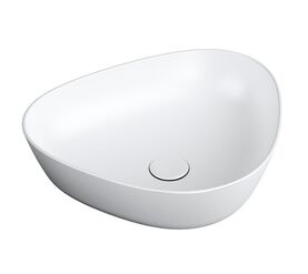 раковина накладная vitra plural 7812b401-0016 47x40 см, треугольная, белая в Алматы фото № 1