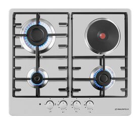 Комбинированная варочная панель maunfeld eehs.64.3cs/kg в Алматы фото № 1
