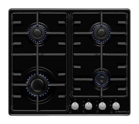 Газовая варочная панель maunfeld eghe.64.3sts-eb/g в Алматы фото № 1