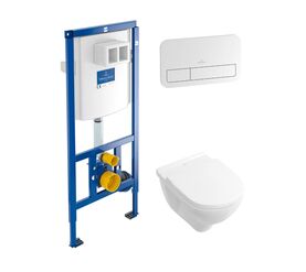 унитаз с инсталляцией 4в1 villeroy boch o. novo 5660d301 в Алматы фото № 1